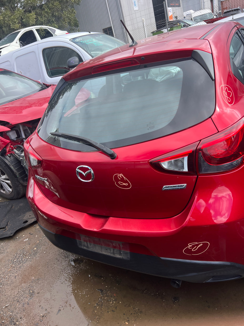 We wrecking Mazda 2 2015 please call us if you need any parts thanks.