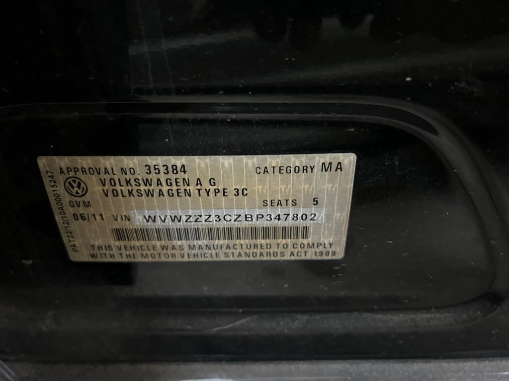 Vw Passat 2011